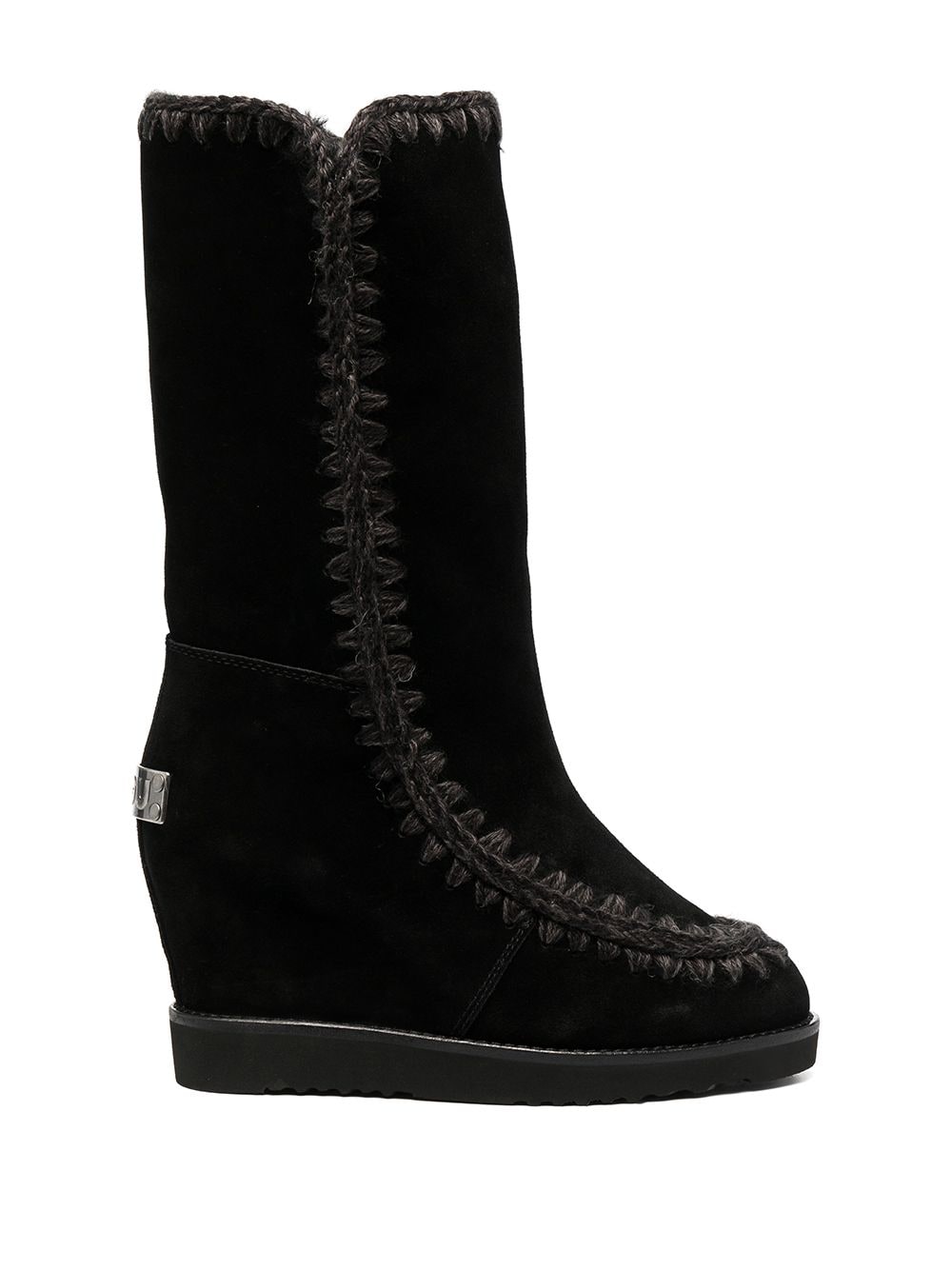 Image 1 of Mou mid-calf slip-on boots
