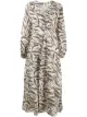 Image 1 of Zimmermann Fiesta zebra-print dress