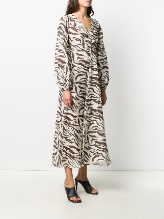 zimmermann zebra dress