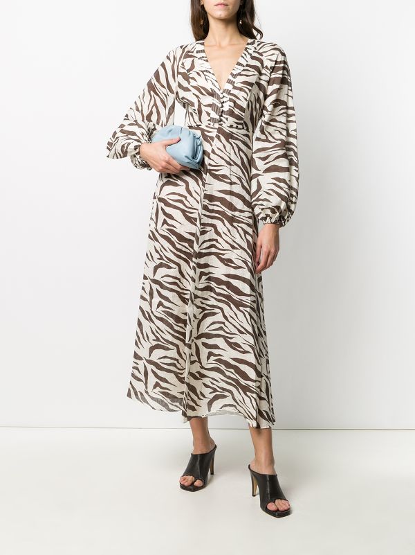 zimmermann zebra dress