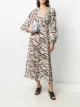 Image 2 of Zimmermann Fiesta zebra-print dress