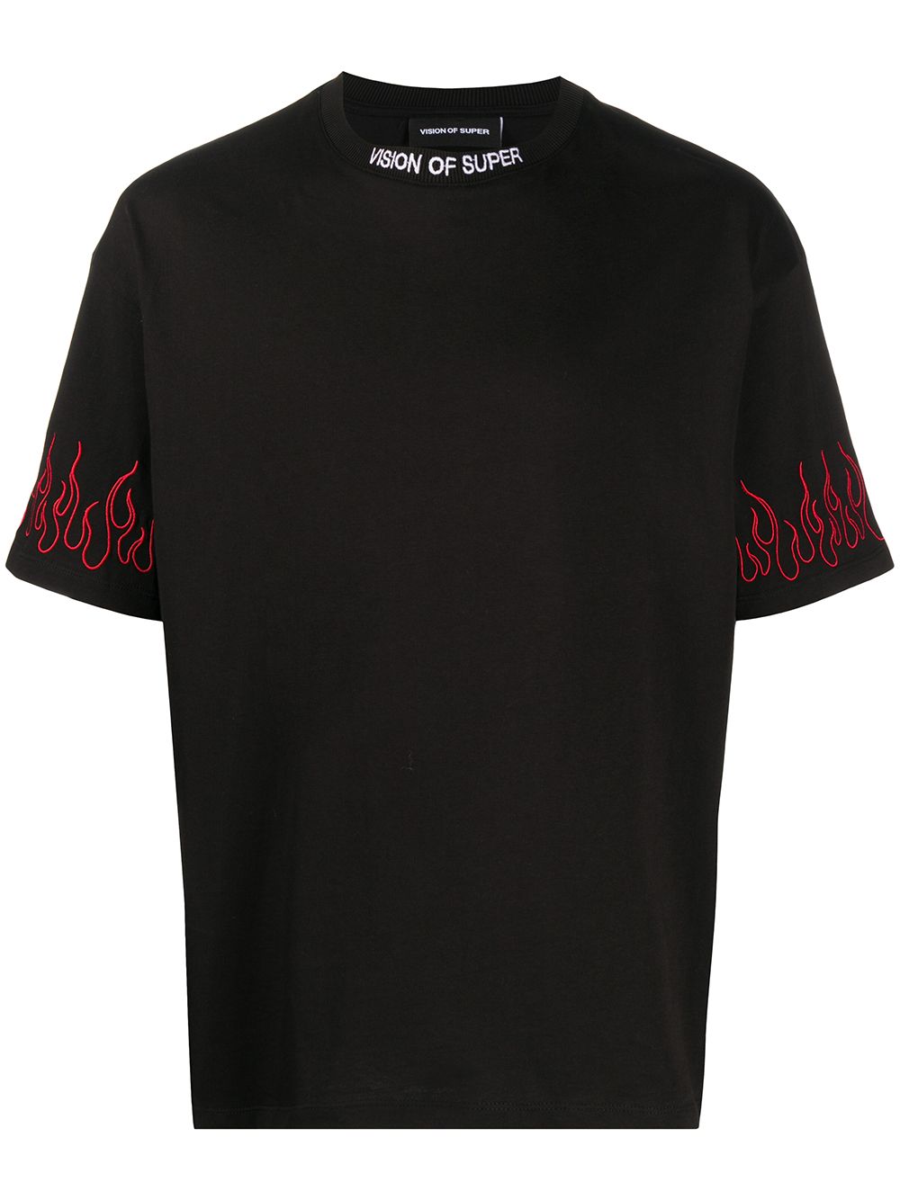 фото Vision of super embroidered flame t-shirt