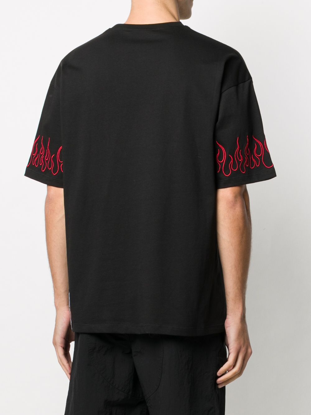 фото Vision of super embroidered flame t-shirt