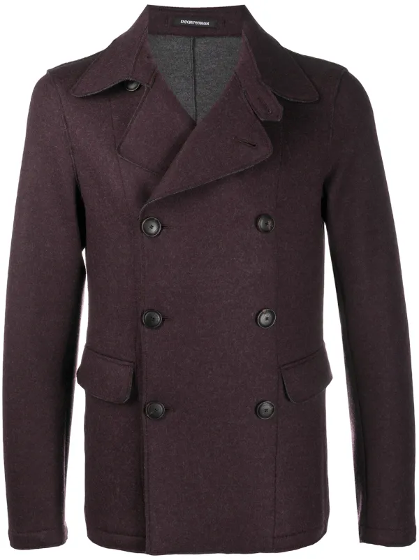armani double breasted jacket