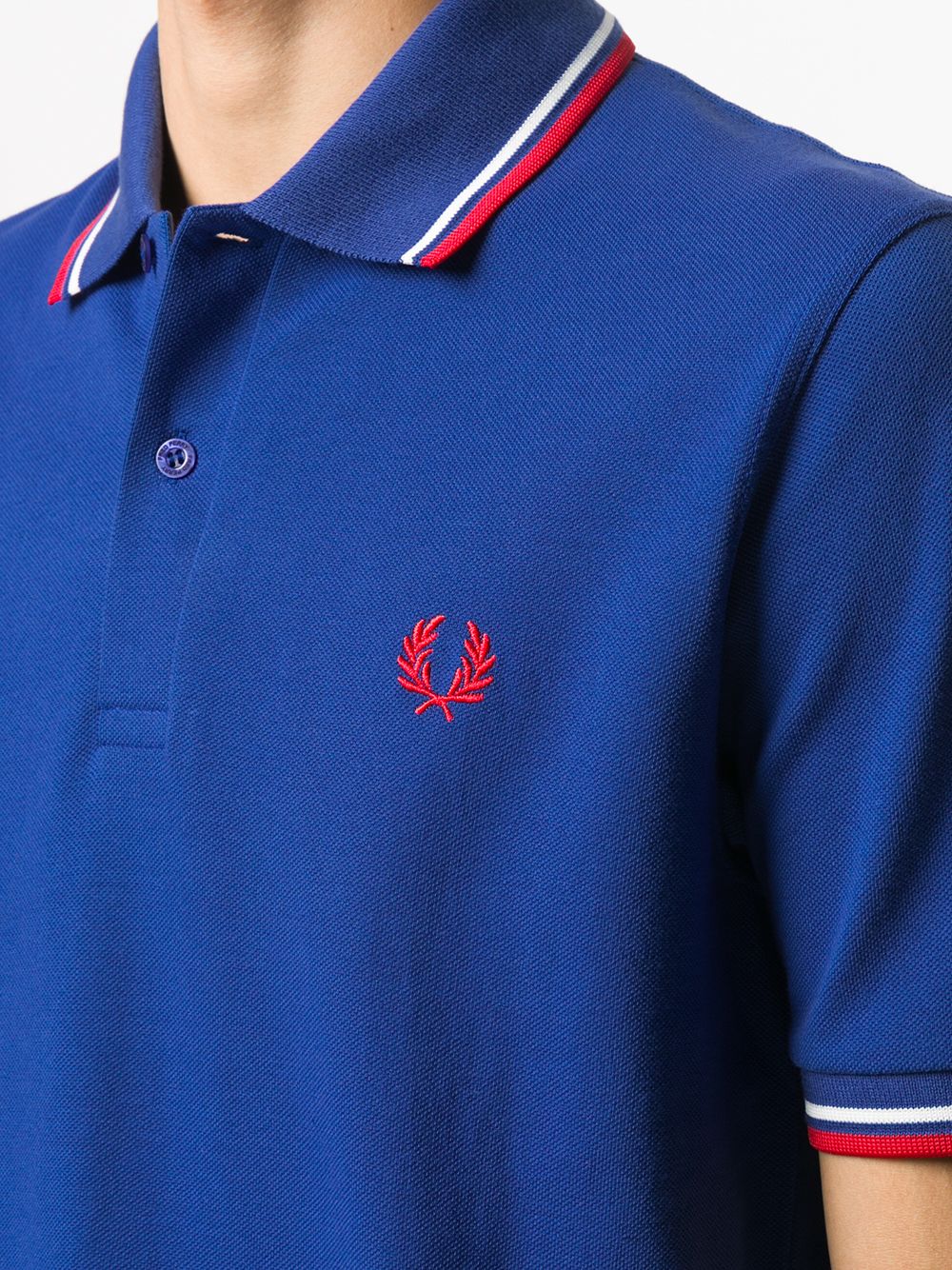 фото Fred perry short-sleeved piquét polo shirt