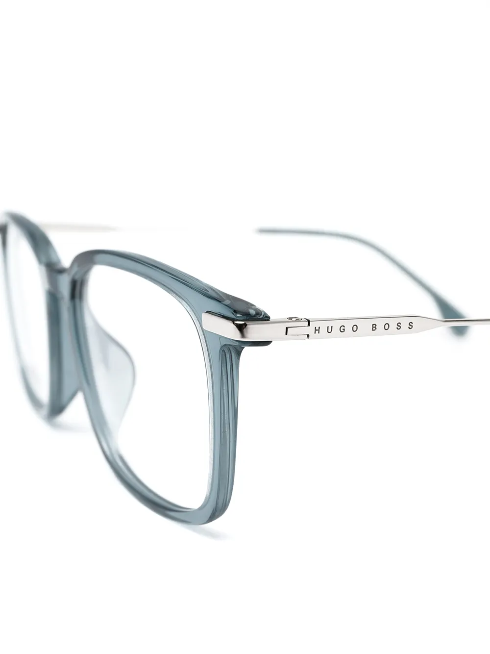 фото Boss очки в квадратной оправе