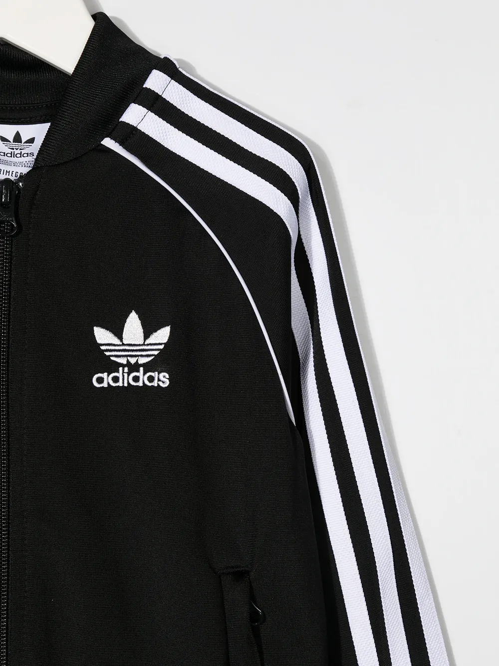  Adidas Kids Cardigan Mit Streifen   Schwarz 