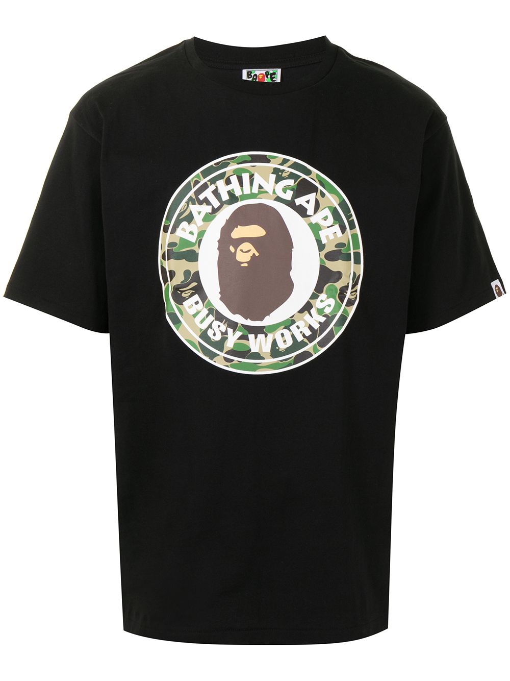 фото A bathing ape® футболка с принтом ape head