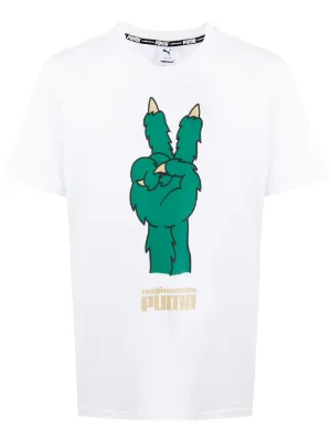 puma logo t shirt