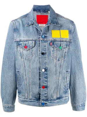 Jeansjackor från Levi's Herr Farfetch Levi's Fodrad Jeansjacka Farfetch
