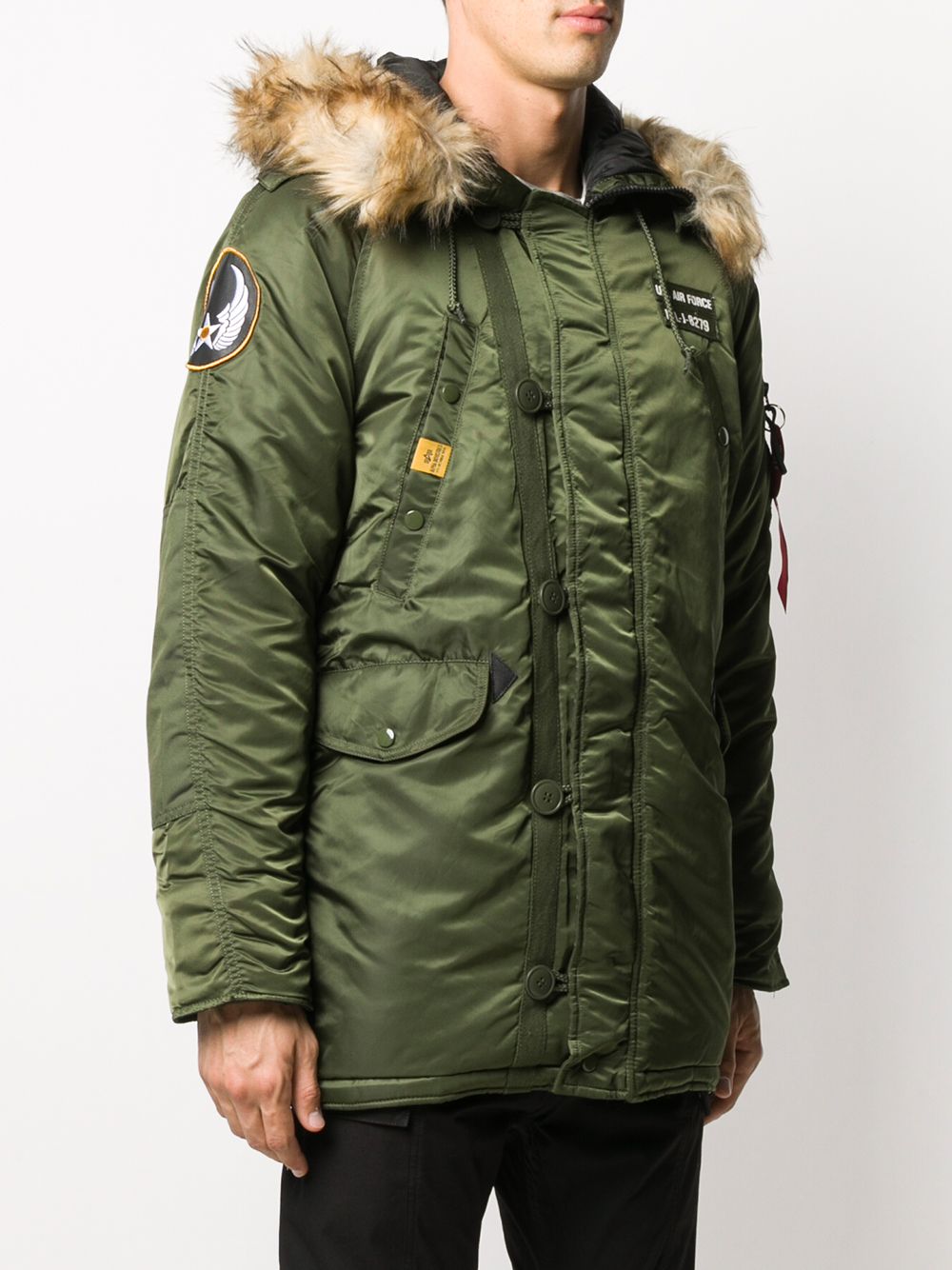 фото Alpha industries парка n-3b airborne