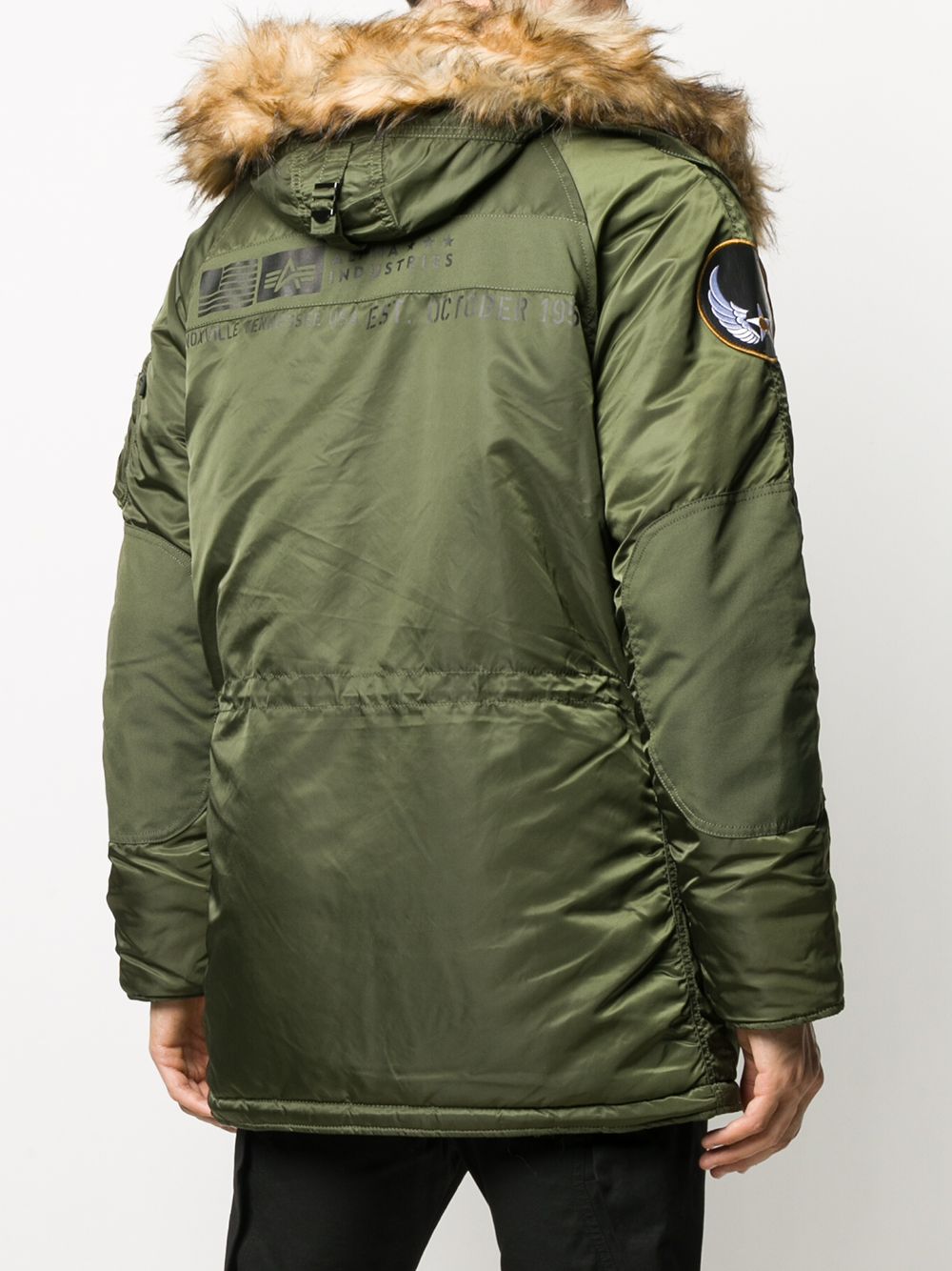 фото Alpha industries парка n-3b airborne