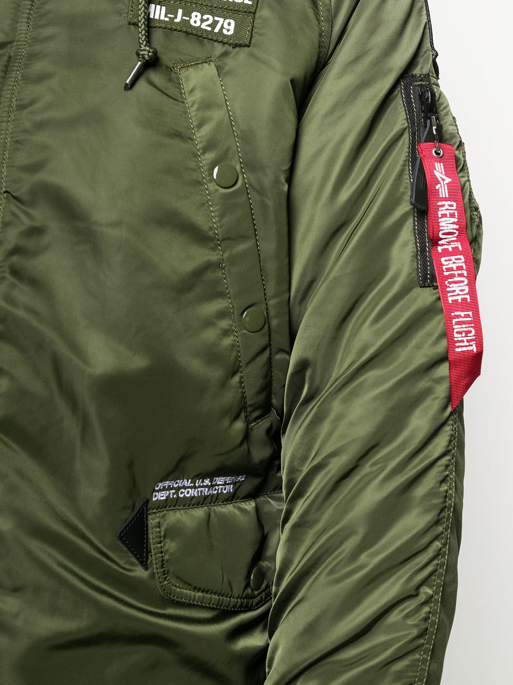 фото Alpha industries парка n-3b airborne