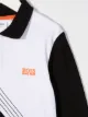 BOSS Kidswear logo-embroidered polo shirt