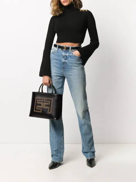 Elisabetta Franchi stud-embellished 