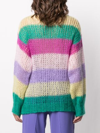 striped knitted jumper展示图