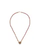Image 1 of Cartier 1990s pre-owned heart charm beaded necklace