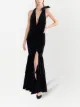 PatBO velvet plunge gown