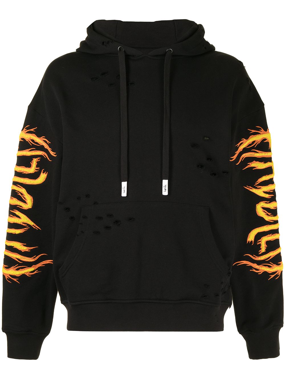 

Haculla hoodie Hac On Fire - Negro