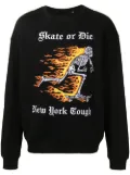 Haculla graphic embroidered sweatshirt - Black