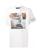 Haculla Skate or Die embroidery T-shirt - White