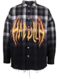 Haculla fire logo shirt - Black