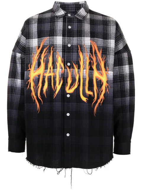 Haculla fire logo shirt