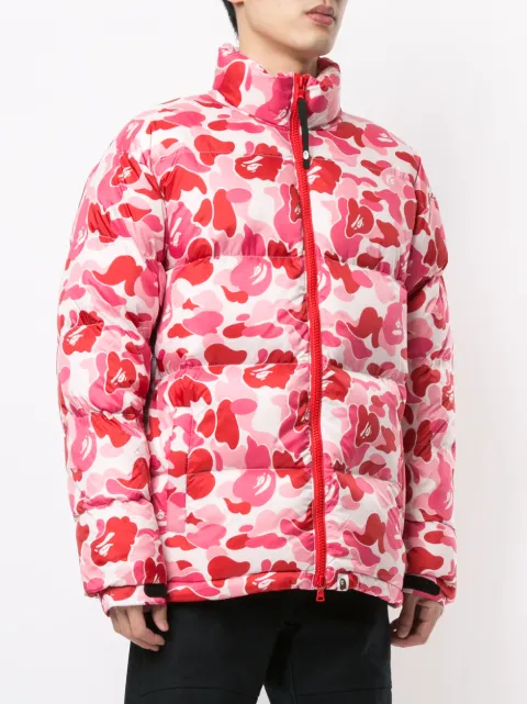 bape camo puffer jacket