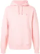 Image 1 of A BATHING APE® embroidered logo drawstring hoodie