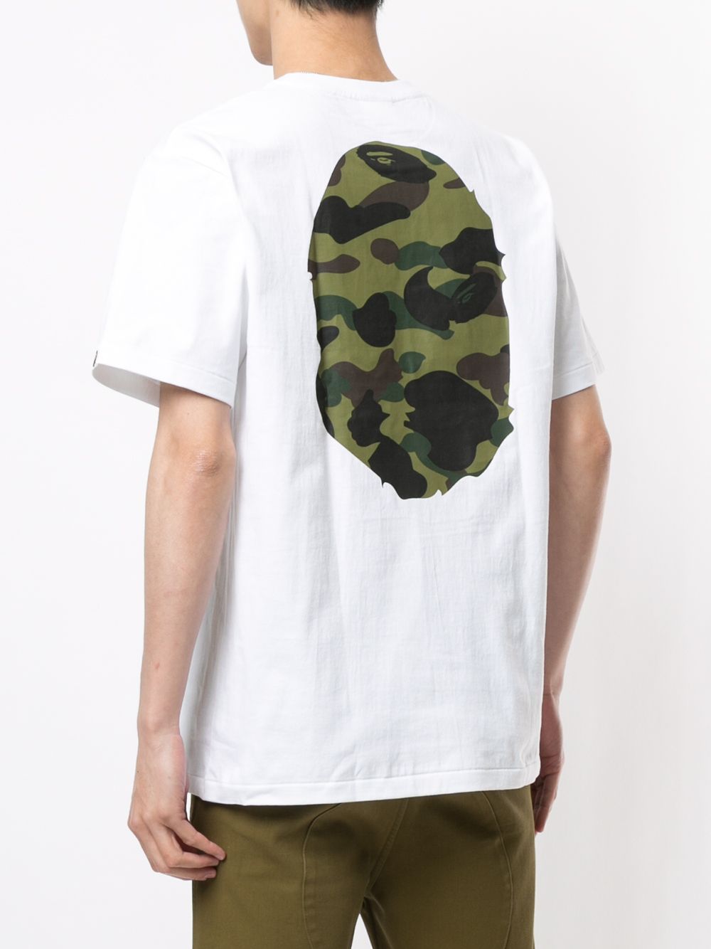 фото A bathing ape® футболка 1st camo с логотипом