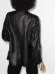 FRAME 70s single-breasted leather blazer