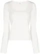 Image 1 of FRAME Luxe scoop-neck jumper