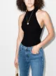 Image 2 of FRAME Luxe halterneck top