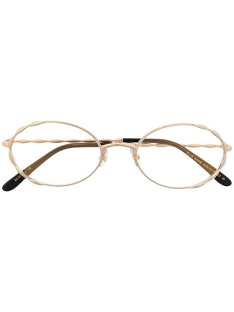 Elie Saab gafas con montura oval 