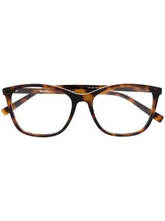 Max Mara Bril Met Vierkant Montuur - Farfetch