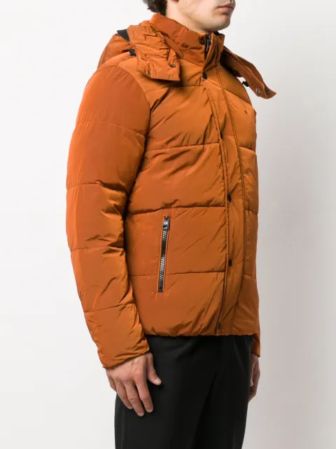 Shop Calvin Klein padded zip-up jacket with Express Delivery ...