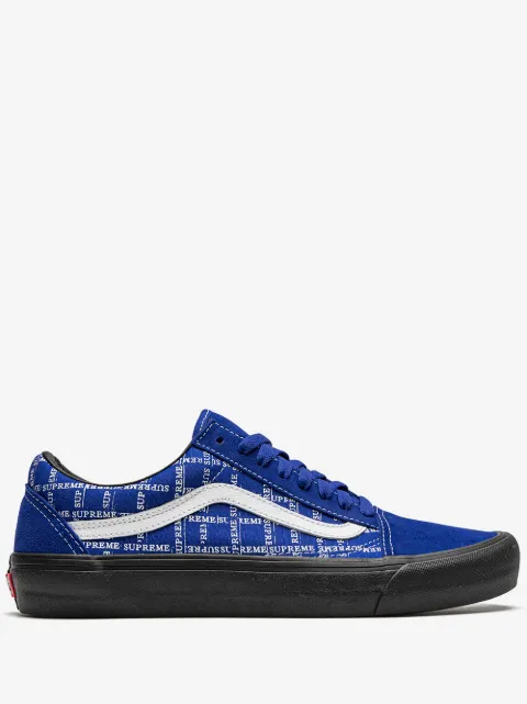 Vans tenis Old Skool Pro de Vans x Supreme 