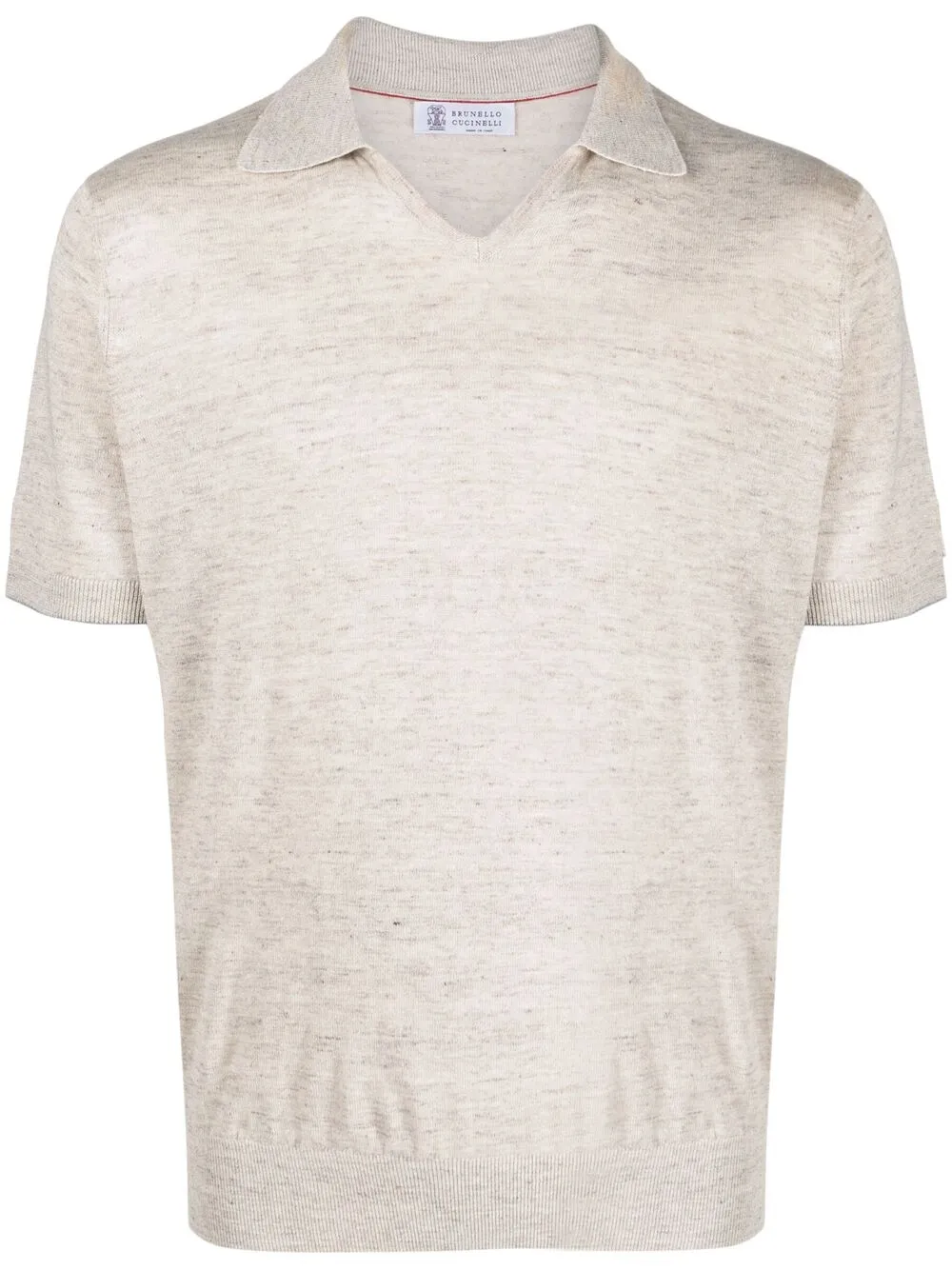 BRUNELLO CUCINELLI V-NECK POLO SHIRT