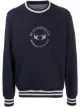 Image 1 of Brunello Cucinelli slogan crew-neck sweatshirt