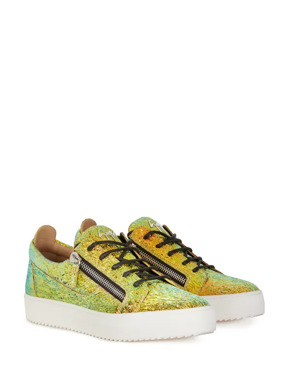 yellow giuseppe sneakers