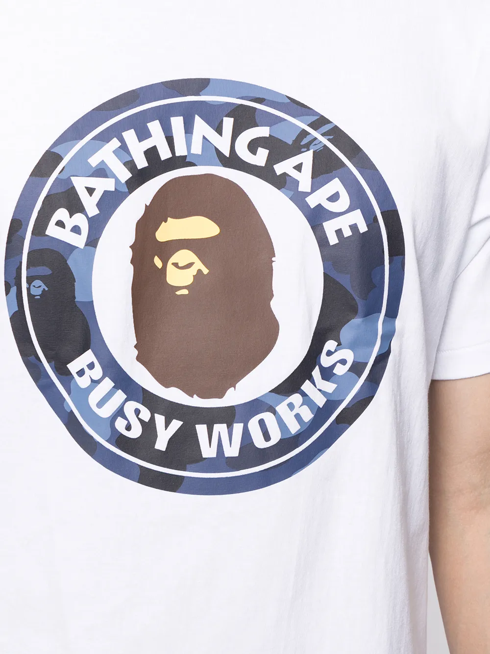 фото A bathing ape® футболка с логотипом