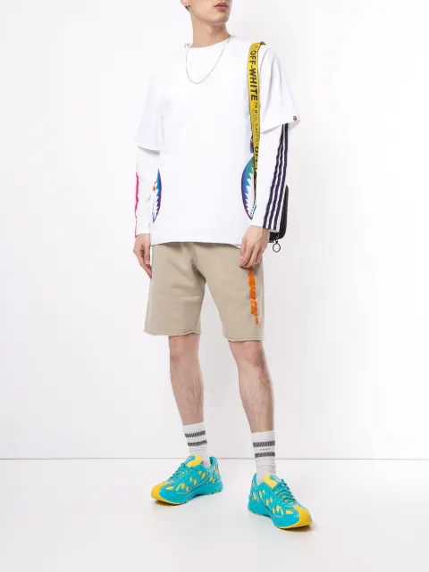 bape rainbow shark tee