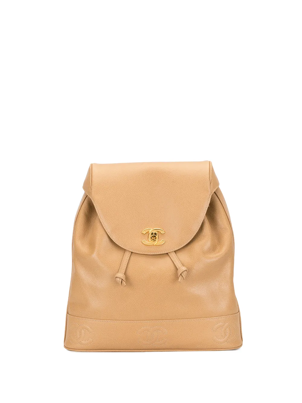 

Chanel Pre-Owned mochila Triple CC 1995 - Marrón