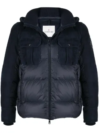 moncler suede jacket