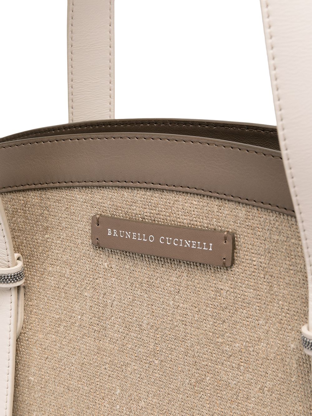 фото Brunello cucinelli сумка-тоут с логотипом