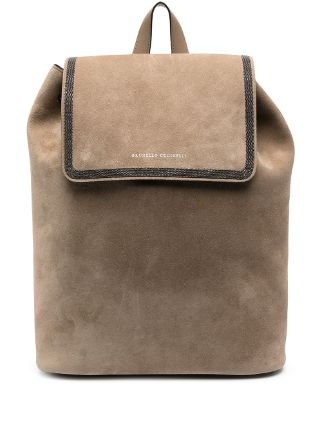 Brunello Cucinelli drawstring-fastening Suede Tote Bag - Farfetch