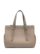 Image 1 of Brunello Cucinelli leather tote bag with glitter edging