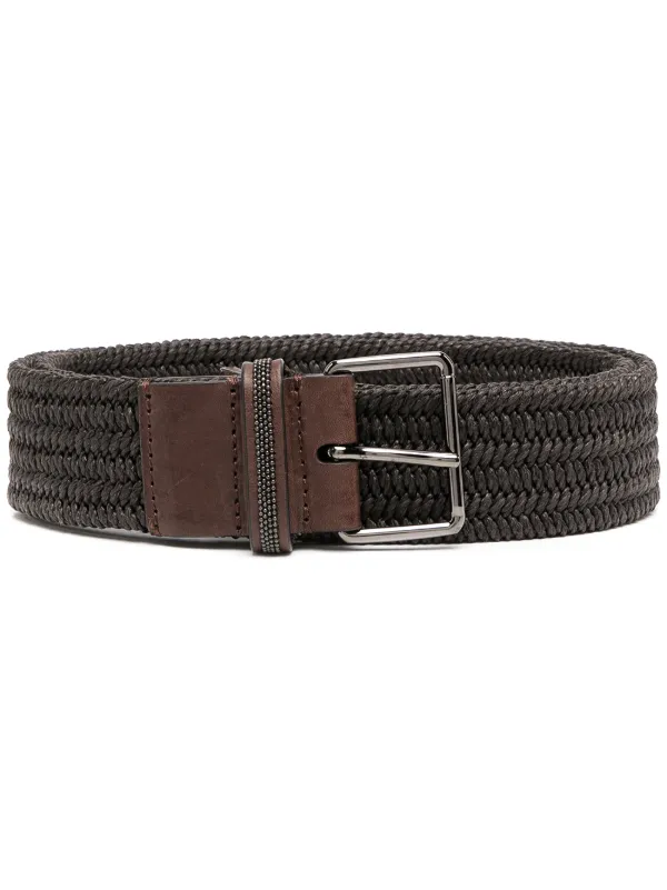 Brunello Cucinelli Woven Waist Belt 