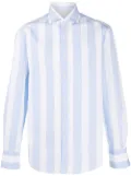Brunello Cucinelli striped button-down shirt - Blue