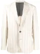 Image 1 of Brunello Cucinelli pinstripe single-breasted blazer